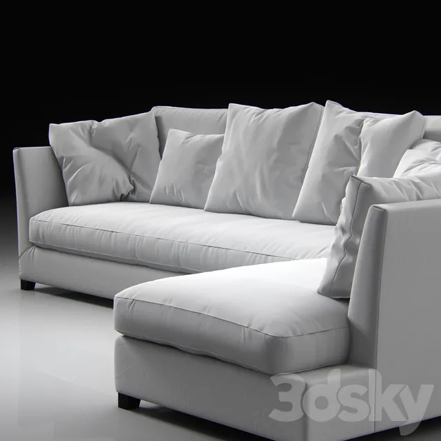 Furniture – Sofa 3D Models – Modular Sofa VICTOR