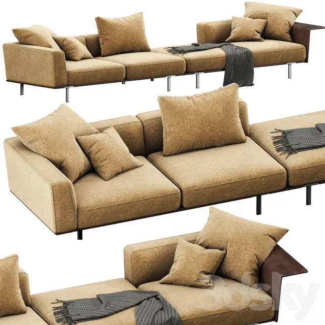 Furniture – Sofa 3D Models – Molteni&C Gregory