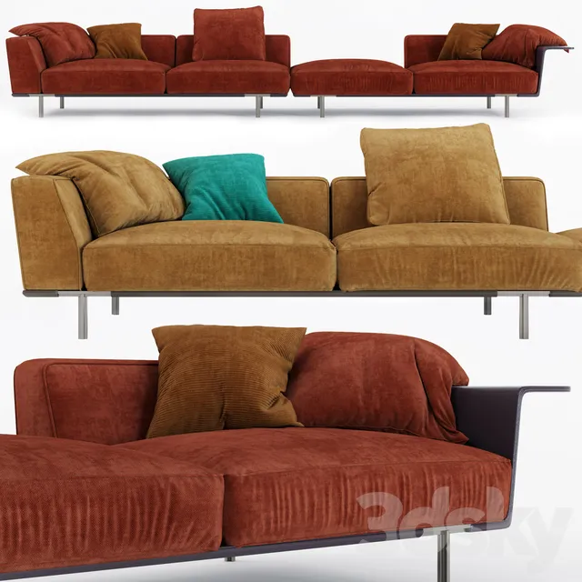 Furniture – Sofa 3D Models – MolteniCGregor