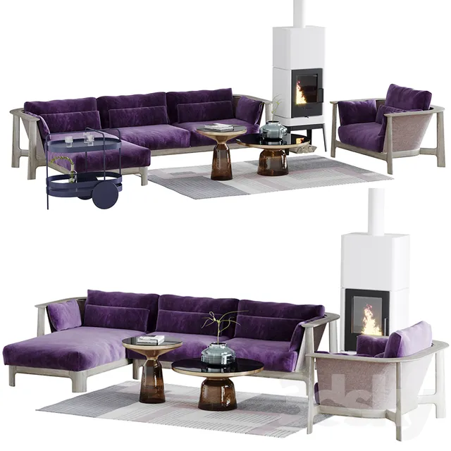 Furniture – Sofa 3D Models – 0067