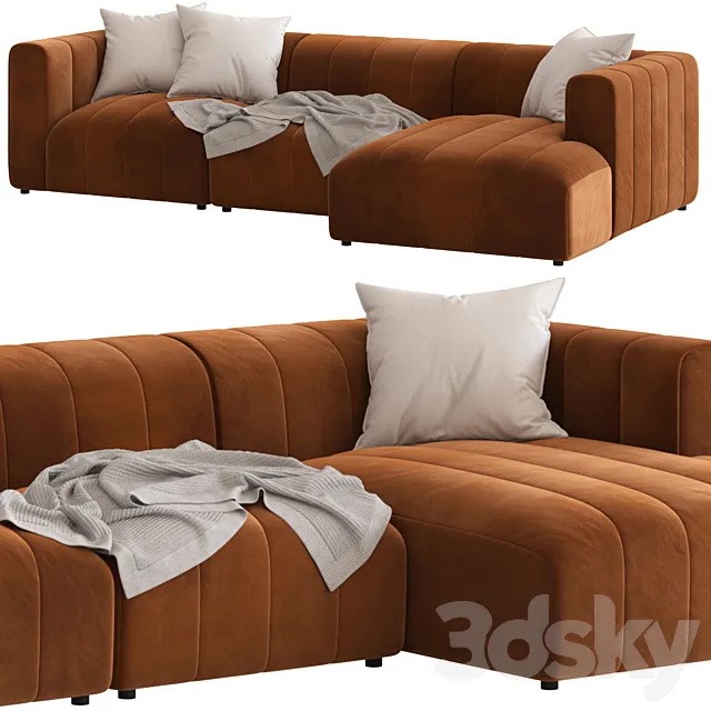 Furniture – Sofa 3D Models – Oregon Modular Sofa by Coco Republic