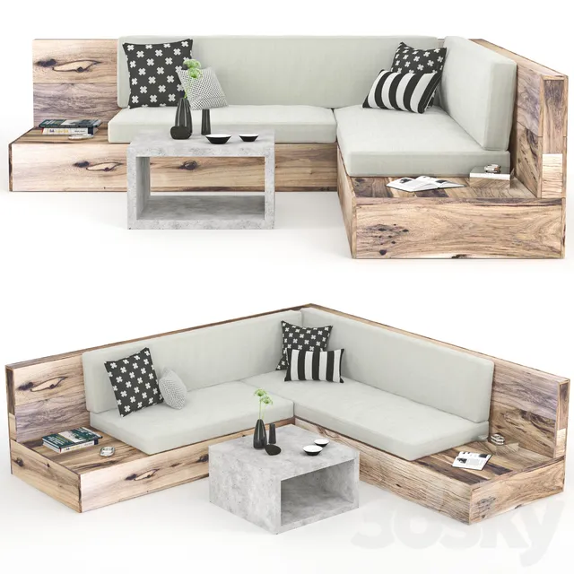 Furniture – Sofa 3D Models – Outdoor Furniture