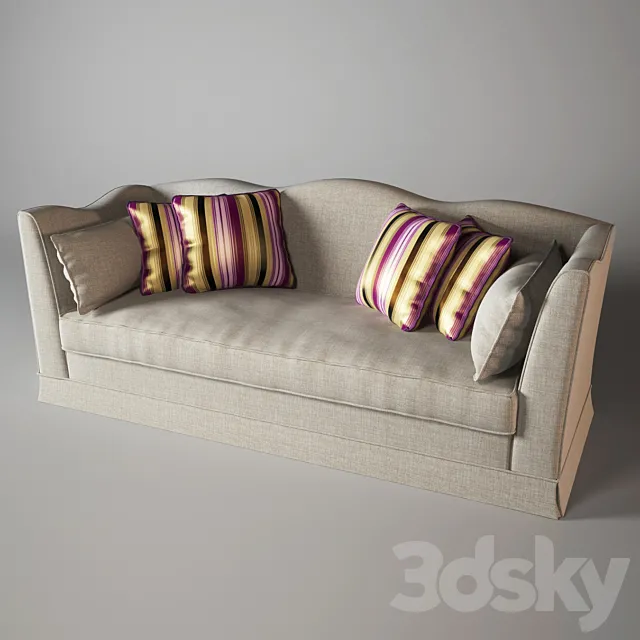 Veranda Sofa 12-0284 3DS Max - thumbnail 3