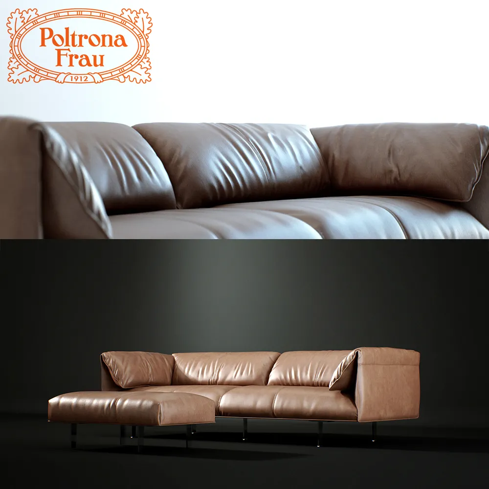 Furniture – Sofa 3D Models – Poltronfrau JohnJohn Sofa