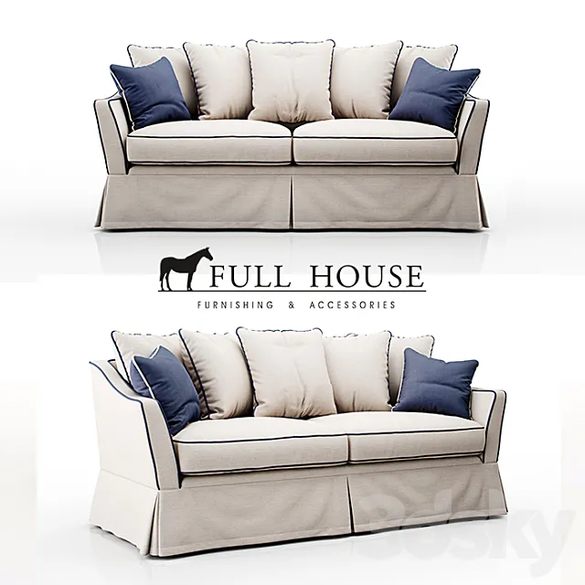 Furniture – Sofa 3D Models – Provance Sofa Full House