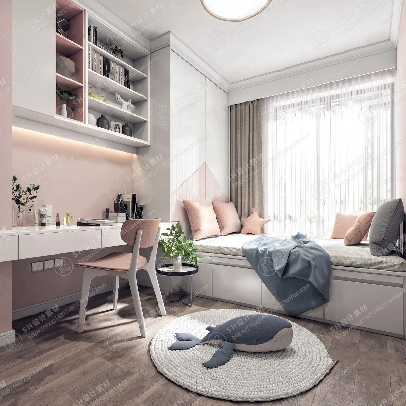 CHILDREN ROOM 3D SCENES – VRAY RENDER – 54