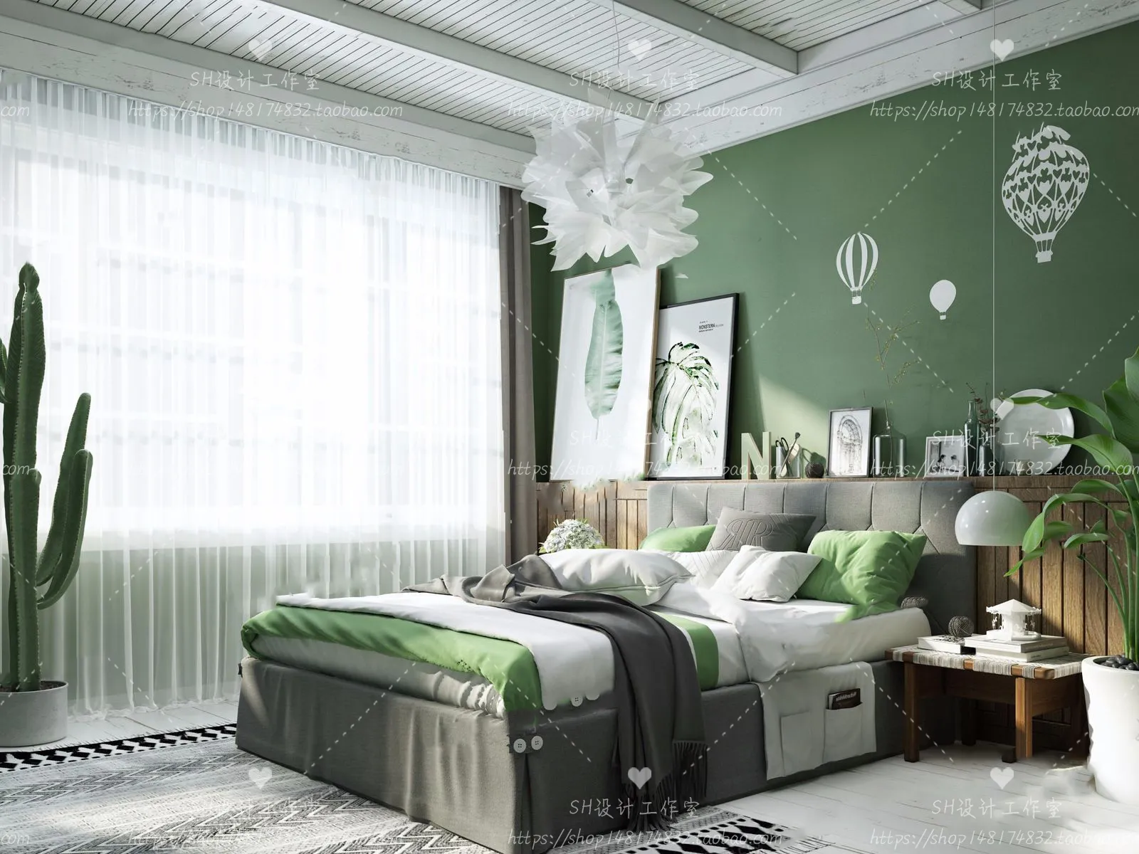 CHILDREN ROOM 3D SCENES – VRAY RENDER – 108