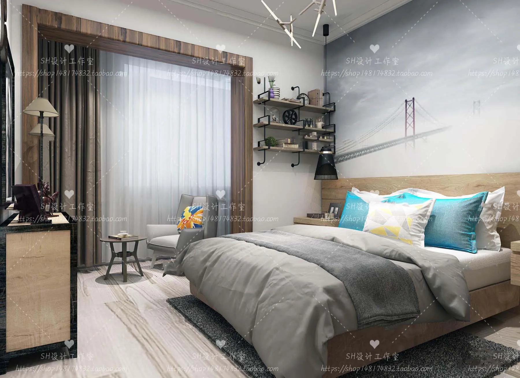 CHILDREN ROOM 3D SCENES – VRAY RENDER – 127