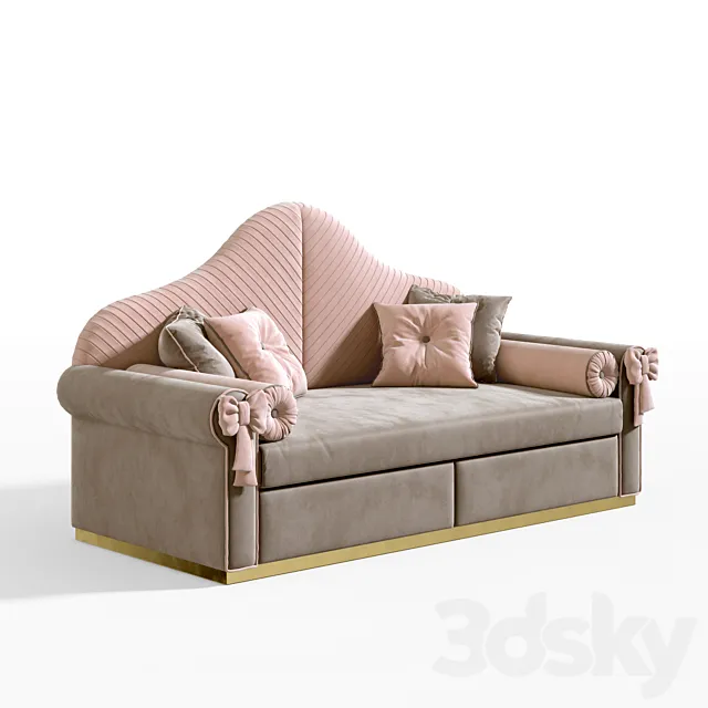 Furniture – Sofa 3D Models – Sofa Anastasia from Iriska option II