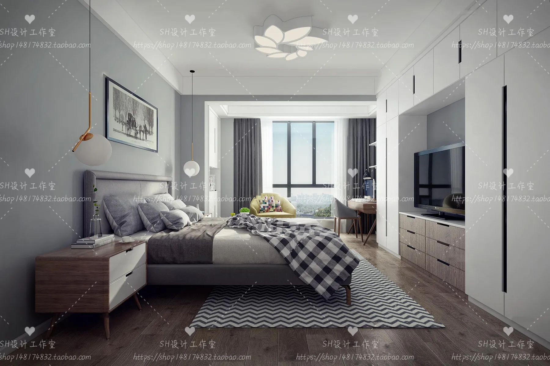 CHILDREN ROOM 3D SCENES – VRAY RENDER – 156