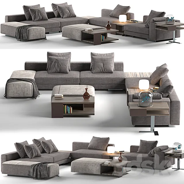 Furniture – Sofa 3D Models – Sofa Atlas Mauro Lipparini