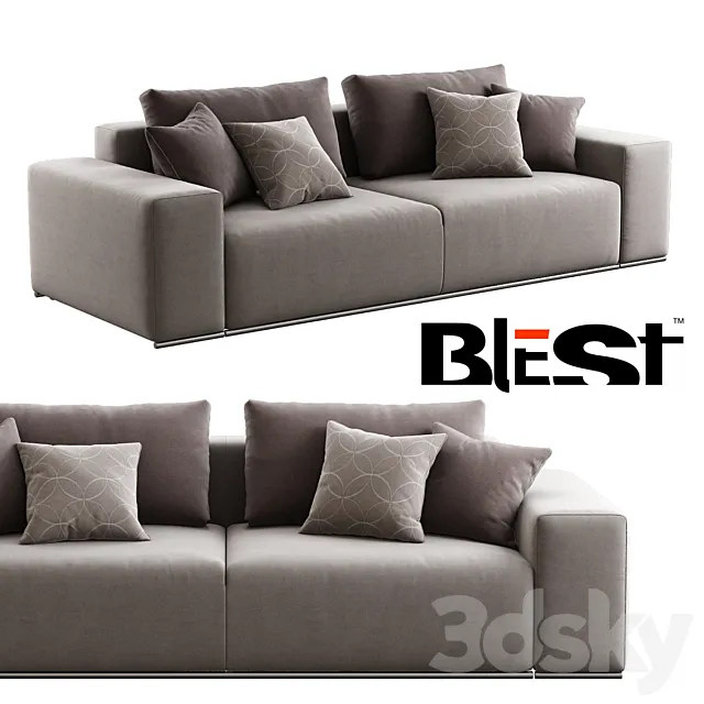 Furniture – Sofa 3D Models – Sofa Blest BL 101 (DLZ)