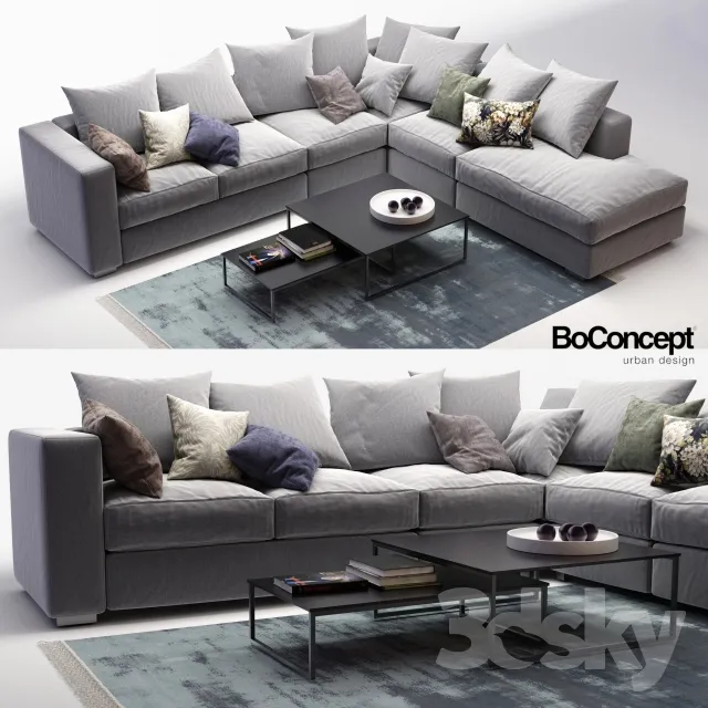 Furniture – Sofa 3D Models – Sofa BoConcept Cenova 7