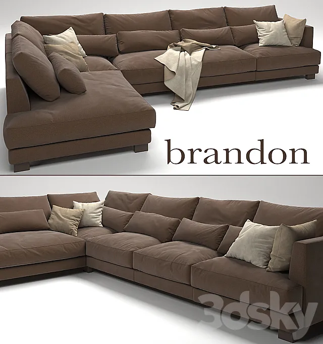Furniture – Sofa 3D Models – Sofa BRANDON