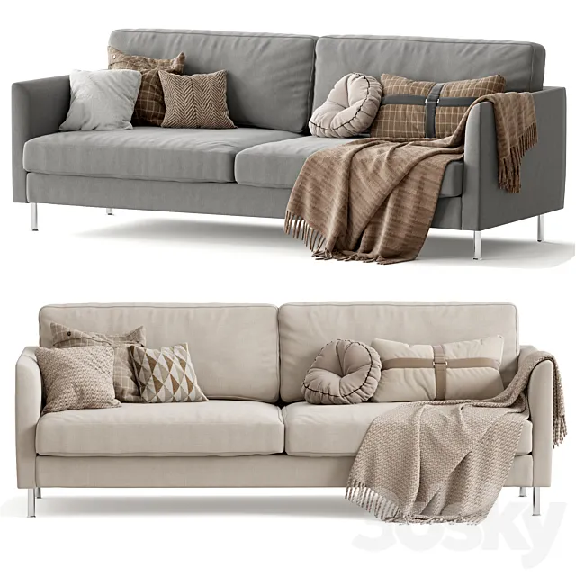 Furniture – Sofa 3D Models – Sofa by BoConcept INDIVI 2