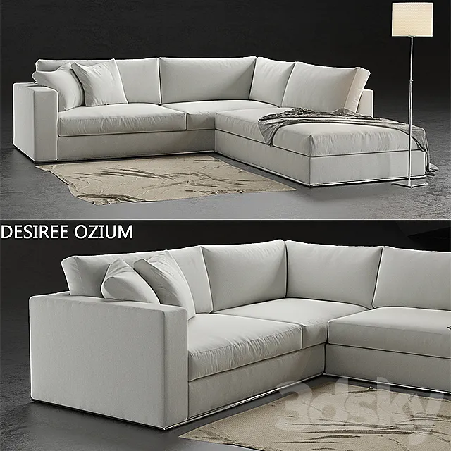 Furniture – Sofa 3D Models – Sofa Desiree OZIUM 02