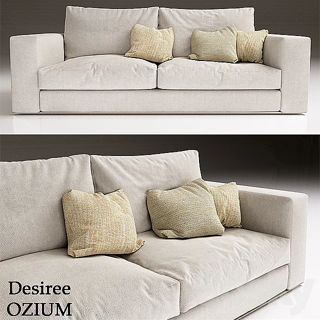 Furniture – Sofa 3D Models – Sofa Desiree OZIUM