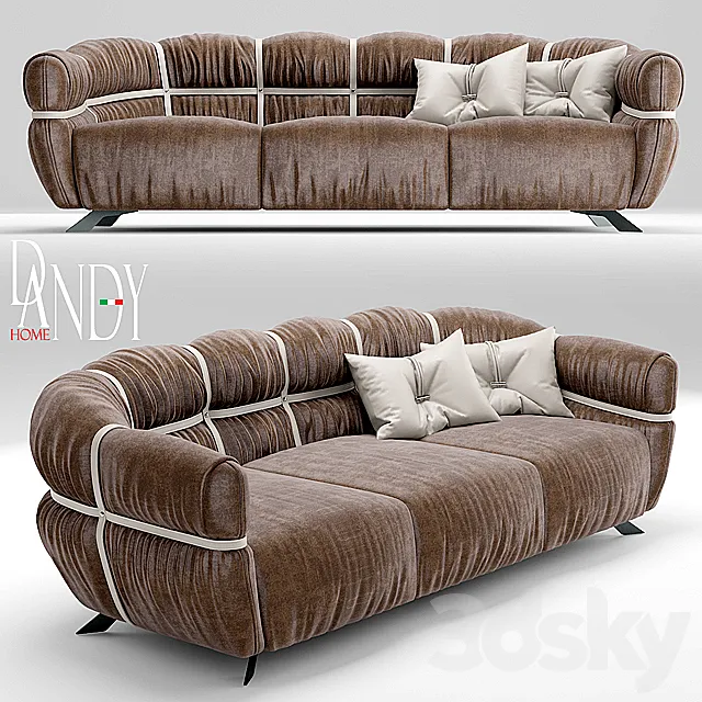 Furniture – Sofa 3D Models – Sofa gamma dandy home CROSSOVER