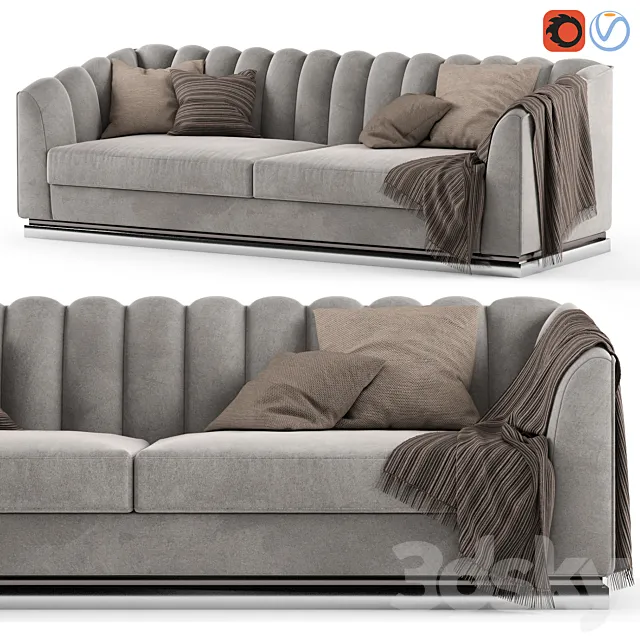 Furniture – Sofa 3D Models – Sofa Lotus Modern
