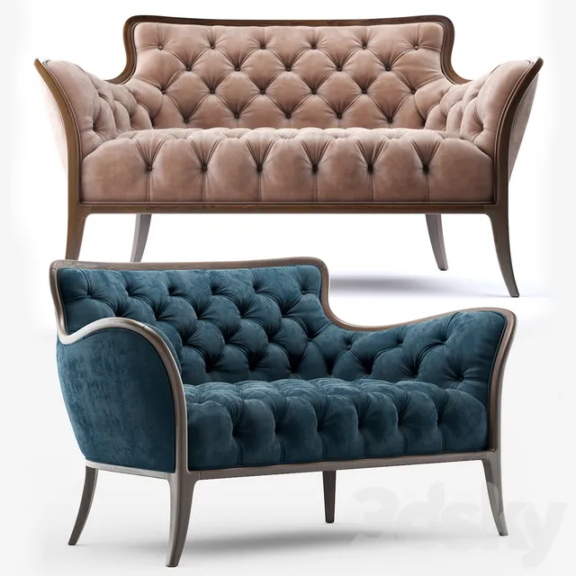 Furniture – Sofa 3D Models – Sofa MINI BRERA MEDEA HE202 (max 2013; obj)