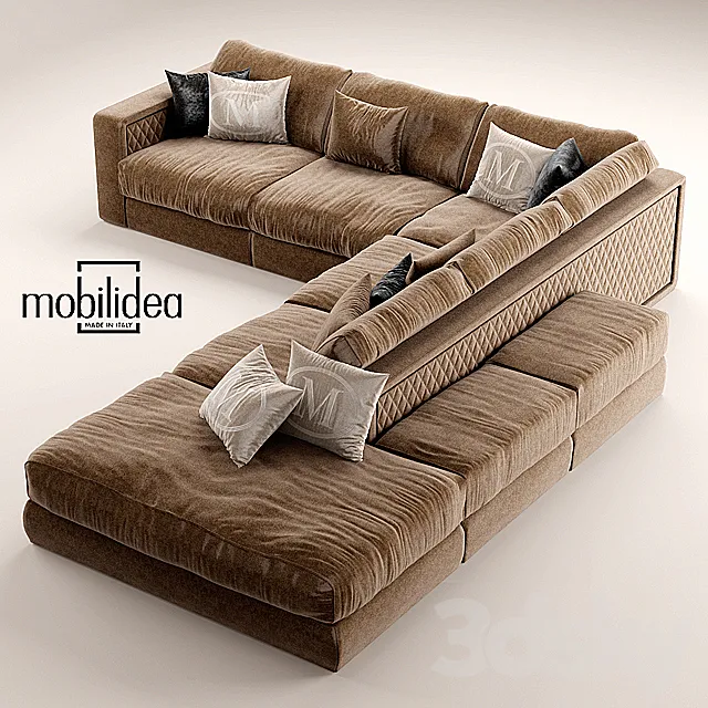 Furniture – Sofa 3D Models – Sofa mobilidea THOMAS Design Samuele Mazza