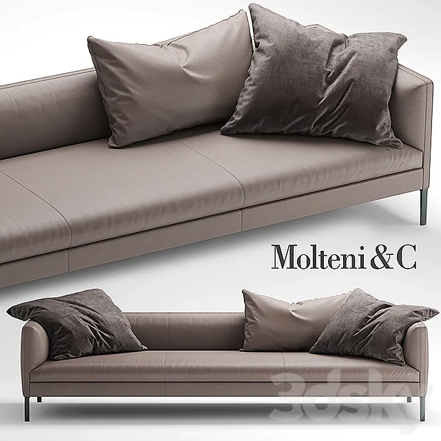 Furniture – Sofa 3D Models – Sofa molteni SOFA PAUL 02