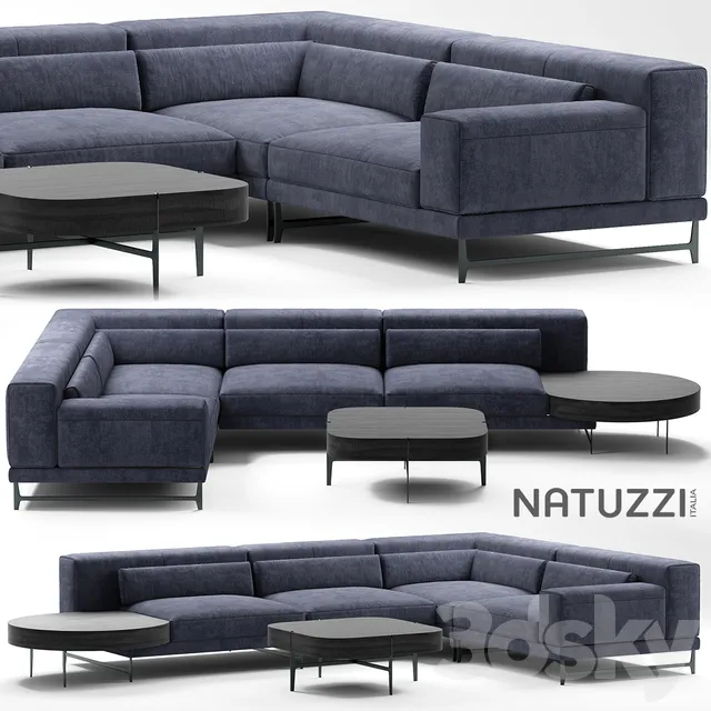 Furniture – Sofa 3D Models – Sofa natuzzi ido