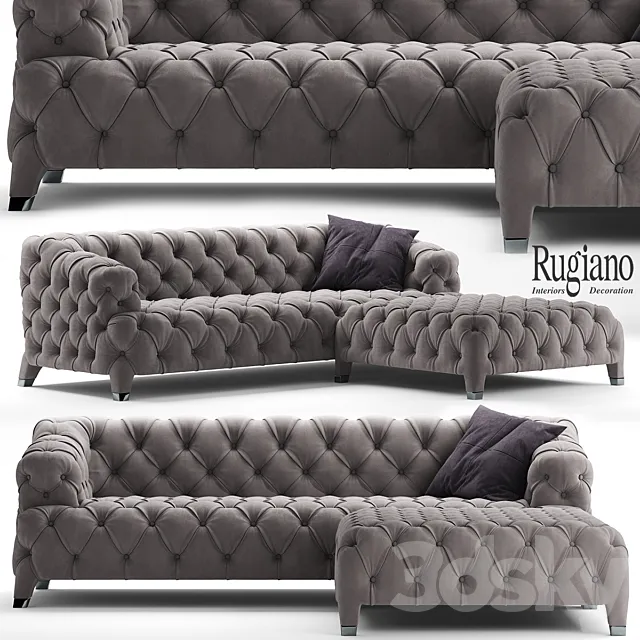Furniture – Sofa 3D Models – Sofa Rugiano Cloud