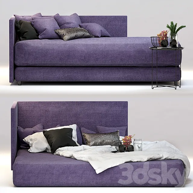 Furniture – Sofa 3D Models – Sofa Skeidar Tina