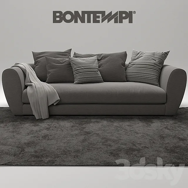 Furniture – Sofa 3D Models – SOFA TAYLOR; BONTEMPI