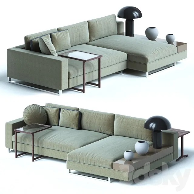 Furniture – Sofa 3D Models – SormaniHERNESTModularSofa