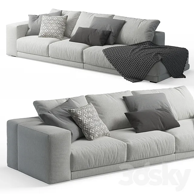 Furniture – Sofa 3D Models – Swan Hills Lounge Sofa