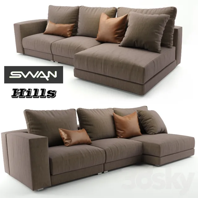 Furniture – Sofa 3D Models – SWAN Hills