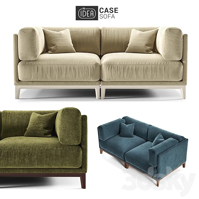 Furniture – Sofa 3D Models – The IDEA Modular Sofa CASE
