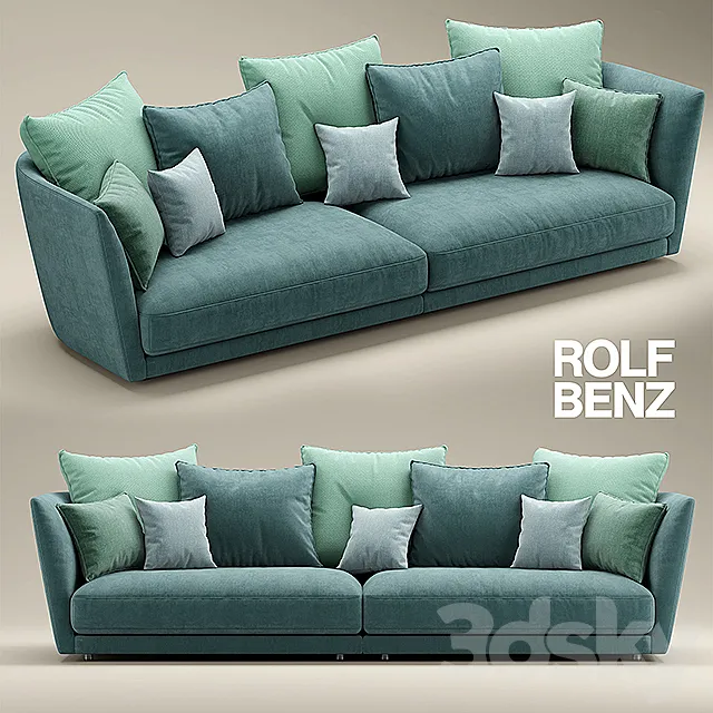 Furniture – Sofa 3D Models – Tondo modular sofa by Rolf Benz
