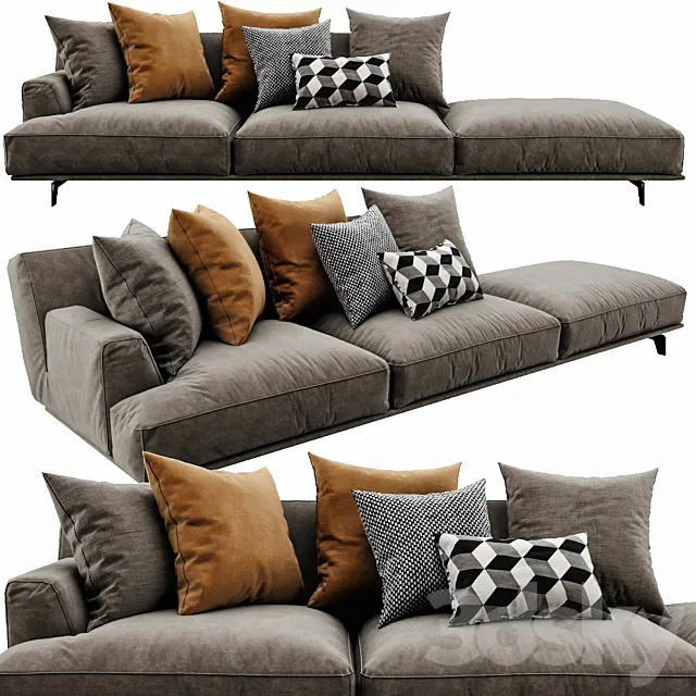 Furniture – Sofa 3D Models – 0099