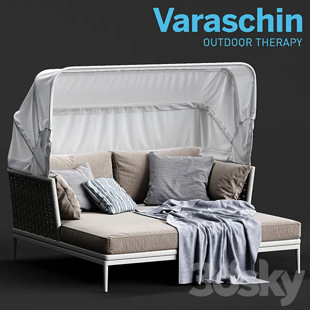 Furniture – Sofa 3D Models – Varaschin ALGARVE Igloo Sofa 3d Model