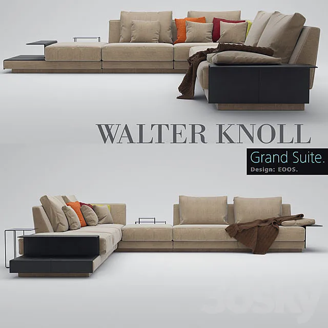 Furniture – Sofa 3D Models – Walter Knoll Grand Suite