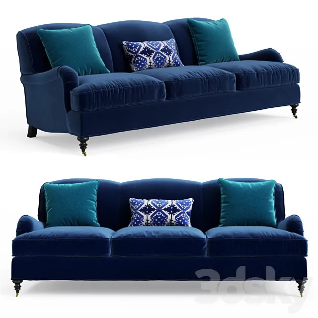 Furniture – Sofa 3D Models – Williams Sonoma Bedford Sofa