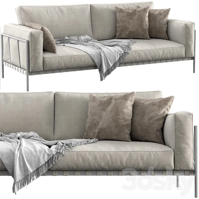 Furniture – Sofa 3D Models – Zanotta Parco 6