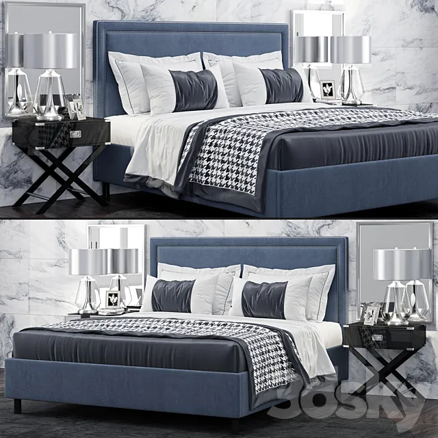 Furniture – Bed 3D Models – 0005