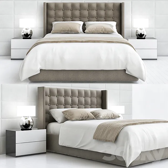 Furniture – Bed 3D Models – 0011