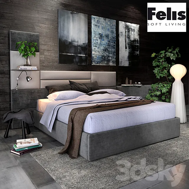 Furniture – Bed 3D Models – 0015