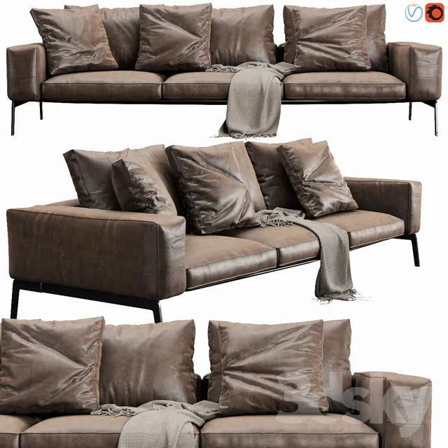 Furniture – Sofa 3D Models – 0104