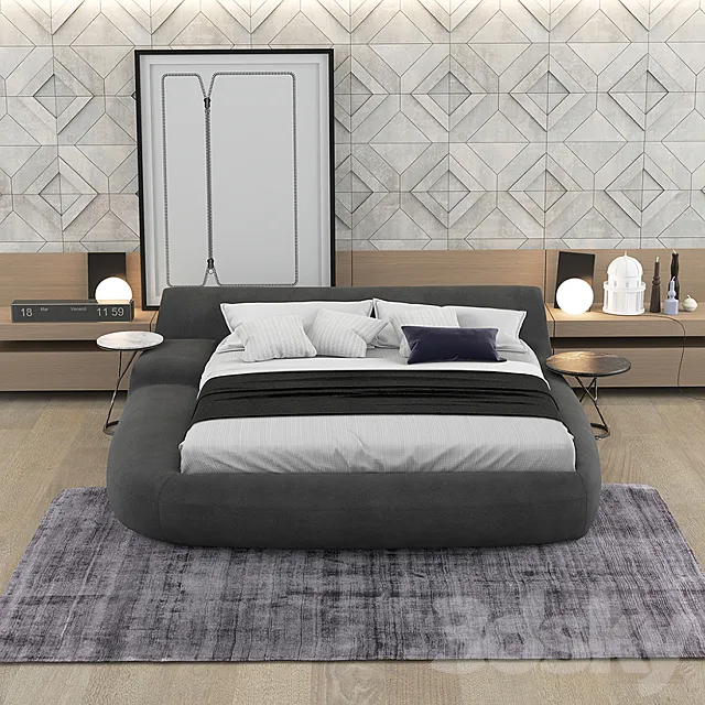 Furniture – Bed 3D Models – 0020