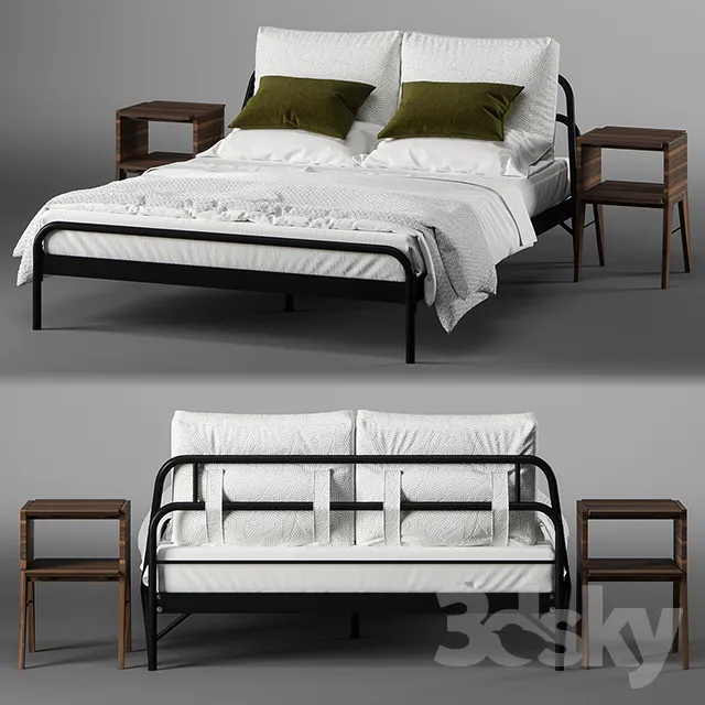 Furniture – Bed 3D Models – 0023