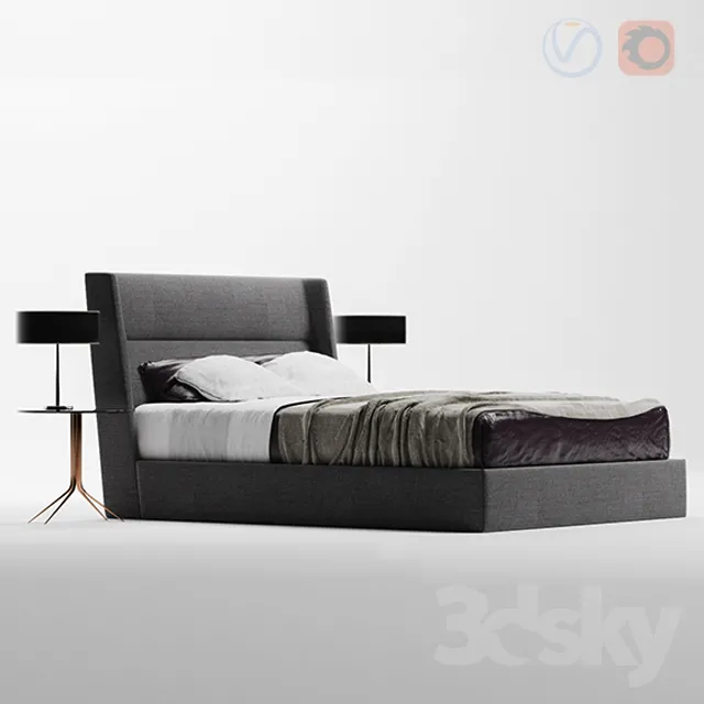 Furniture – Bed 3D Models – 0033