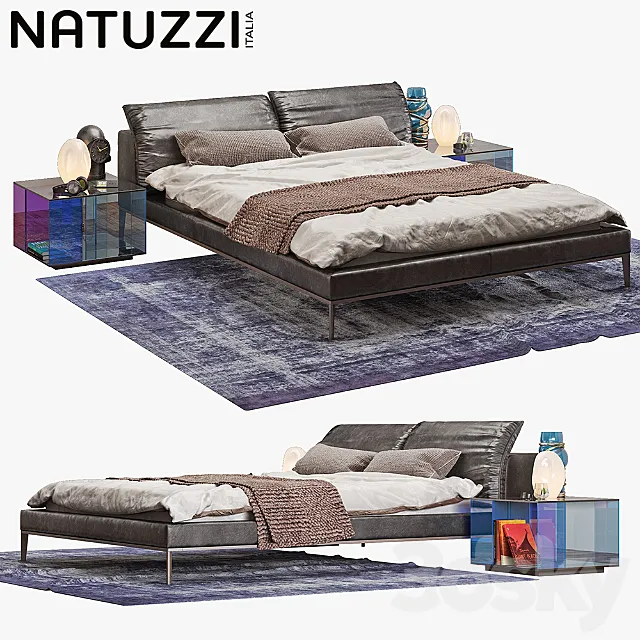 Natuzzi vela set 3DS Max - thumbnail 3