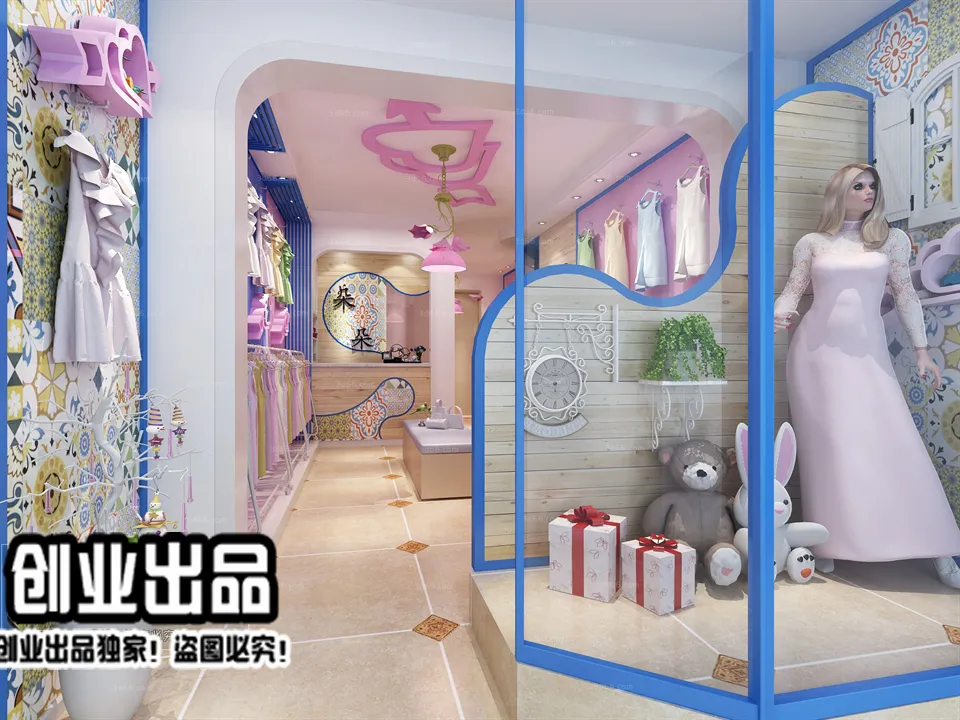 CLOTHING STORE – 3D SCENES – 0029