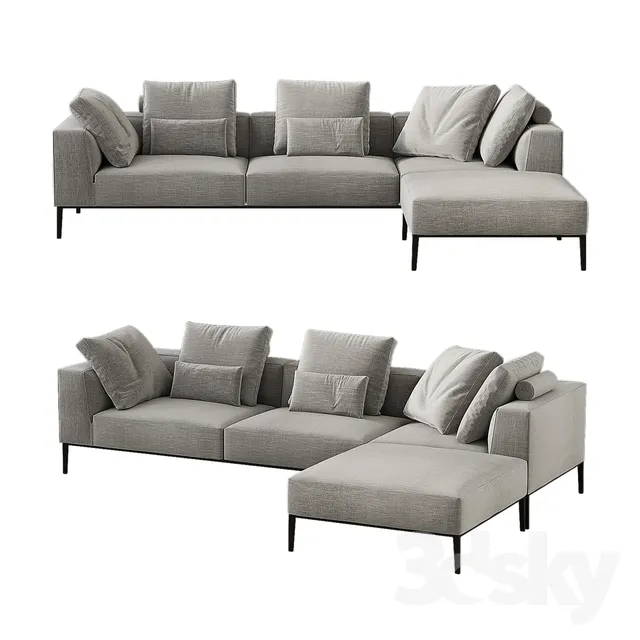 Furniture – Sofa 3D Models – 0107